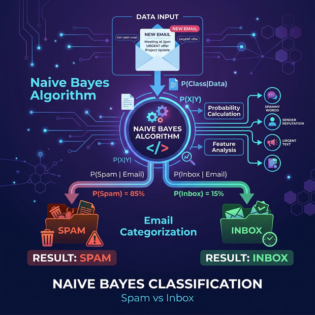 Naive Bayes Probability Visualization