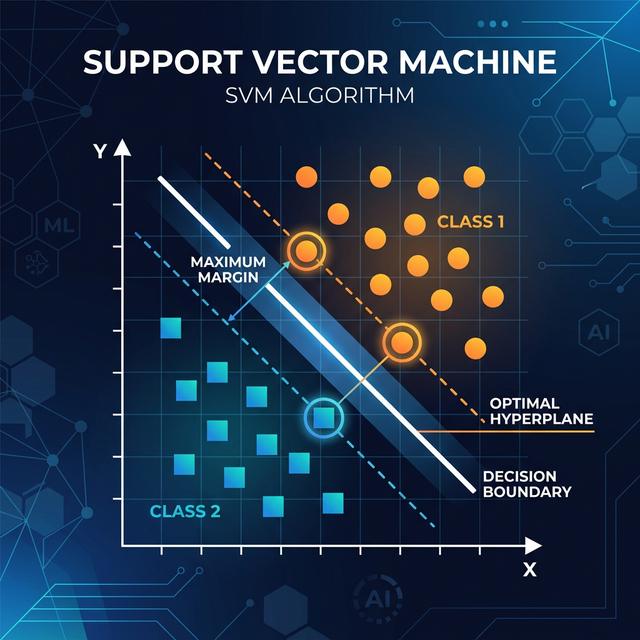 Support Vector Machine Logo Visualization